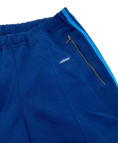 adidas（アディダス）adidas (アディダス) トラックパンツ　70-80‘s デサント社 　ATS-44F ブルー サイズ:5の古着・服飾アイテム