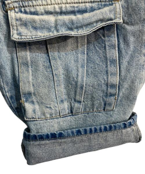 UNUSED.LAB（アンユーズドラブ）UNUSED.LAB (アンユーズドラブ) デニムカーゴパンツ インディゴ サイズ:Mの古着・服飾アイテム