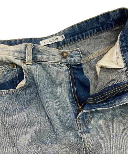 UNUSED.LAB（アンユーズドラブ）UNUSED.LAB (アンユーズドラブ) デニムカーゴパンツ インディゴ サイズ:Mの古着・服飾アイテム