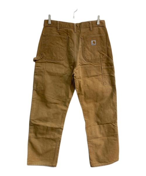 CarHartt（カーハート）CarHartt (カーハート) ダブルニーペインターパンツ　USA製 ブラウン サイズ:33×30の古着・服飾アイテム