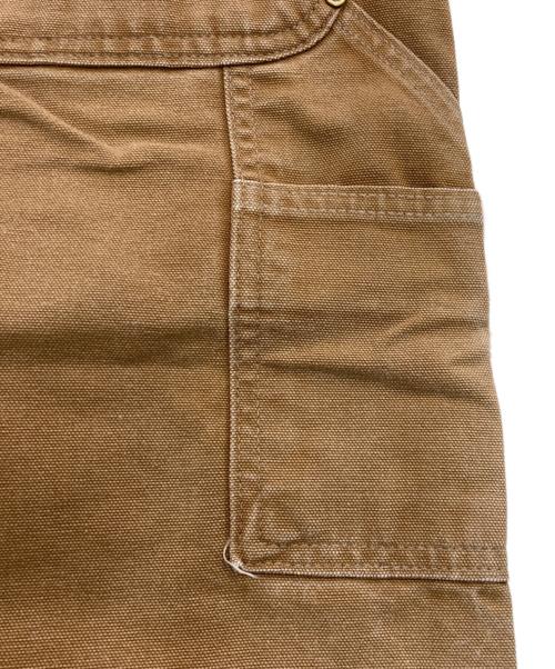 CarHartt（カーハート）CarHartt (カーハート) ダブルニーペインターパンツ　USA製 ブラウン サイズ:33×30の古着・服飾アイテム