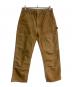 CarHartt（カーハート）の古着「ダブルニーペインターパンツ　USA製」｜ブラウン