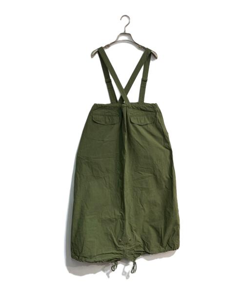 solamonat poche（ソラモナ ポッシェ）solamonat poche (ソラモナ ポッシェ) 馬布2wayミリタリースカート カーキ サイズ:Freeの古着・服飾アイテム