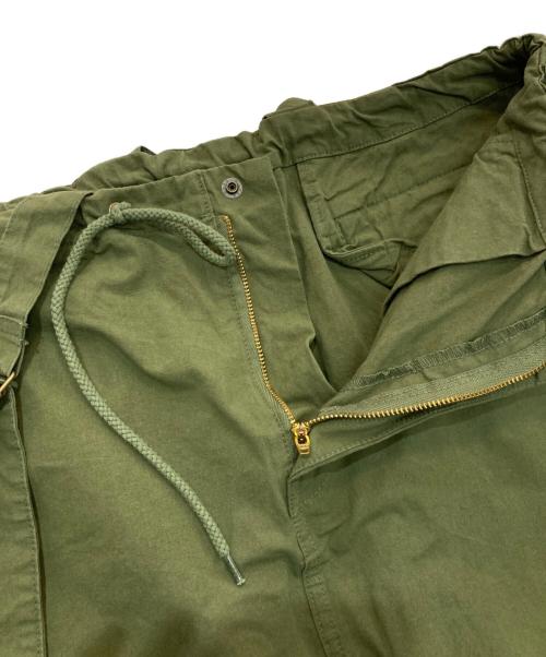 solamonat poche（ソラモナ ポッシェ）solamonat poche (ソラモナ ポッシェ) 馬布2wayミリタリースカート カーキ サイズ:Freeの古着・服飾アイテム