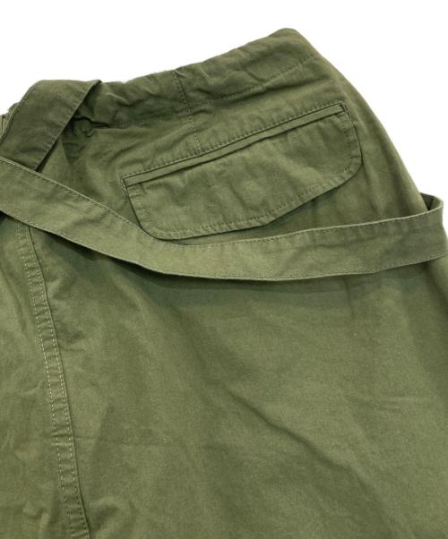 solamonat poche（ソラモナ ポッシェ）solamonat poche (ソラモナ ポッシェ) 馬布2wayミリタリースカート カーキ サイズ:Freeの古着・服飾アイテム