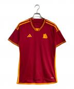 adidasアディダス）の古着「ASローマ ASR 2023-24 ホーム レプリカユニフォーム」｜レッド