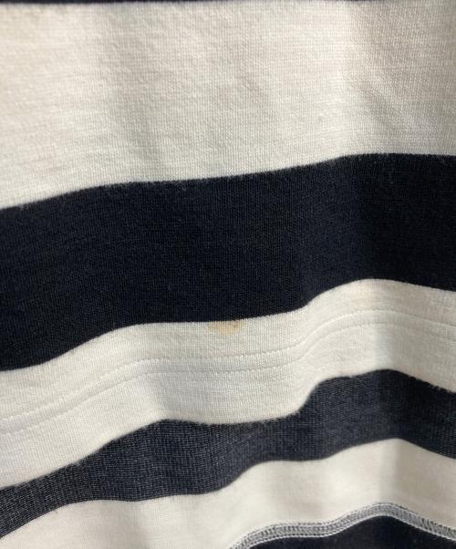 COGTHEBIGSMOKE（コグザビッグスモーク）COGTHEBIGSMOKE (コグザビッグスモーク) IVY RUGBY JERSEY　9101-156-915-1 ホワイト×ブラック サイズ:-の古着・服飾アイテム