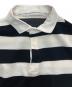 中古・古着 COGTHEBIGSMOKE (コグザビッグスモーク) IVY RUGBY JERSEY　9101-156-915-1 ホワイト×ブラック サイズ:-：8000円
