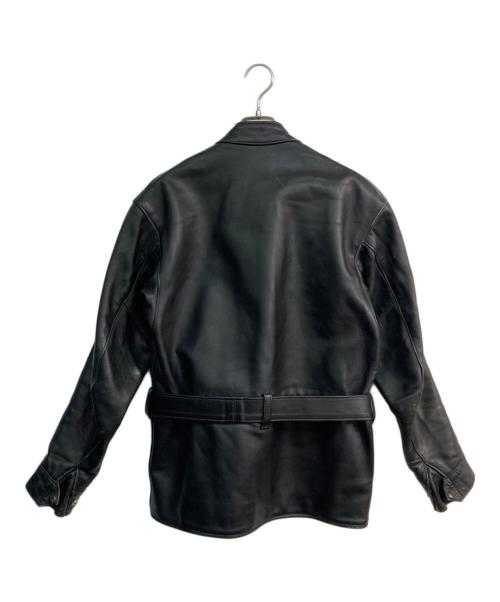 VANSON（バンソン）VANSON (バンソン) TTレザーモーターサイクルジャケット　0777B13 ブラック サイズ:38の古着・服飾アイテム