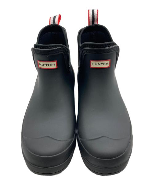 HUNTER（ハンター）HUNTER (ハンター) プレイ ネオプレン チェルシー ブーツ ブラック サイズ:UK6の古着・服飾アイテム