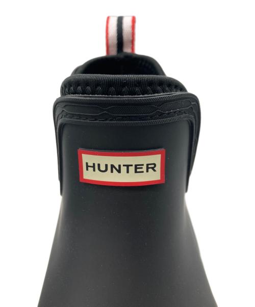 HUNTER（ハンター）HUNTER (ハンター) プレイ ネオプレン チェルシー ブーツ ブラック サイズ:UK6の古着・服飾アイテム