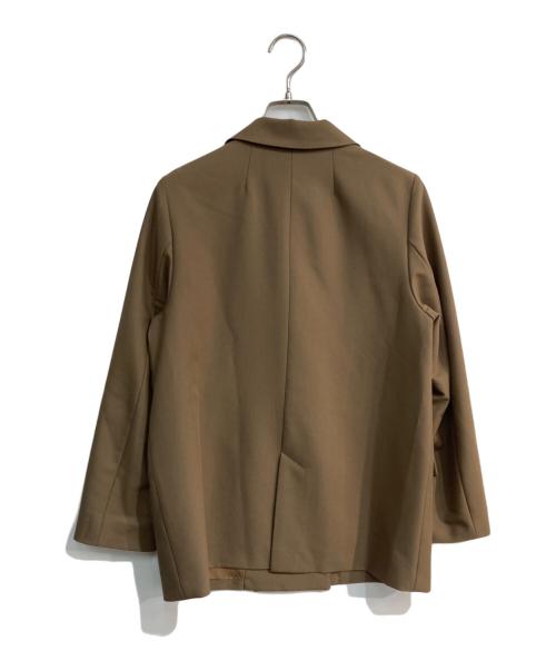 Mystrada（マイストラーダ）Mystrada (マイストラーダ) ライトテーラードジャケット　34347300 ブラウン サイズ:36の古着・服飾アイテム