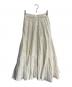 CADUNE (カデュネ) ティアードスカート　74332160 アイボリー サイズ:34：7000円