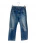LEE（リー）の古着「デニムパンツ　UNIONチケット 70‘s イエローステッチ　200-0041」｜インディゴ