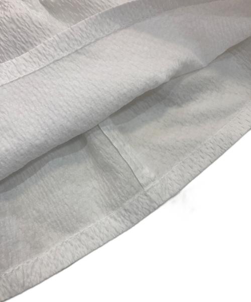 UNITED ARROWS TOKYO（ユナイテッドアローズトウキョウ）UNITED ARROWS TOKYO (ユナイテッドアローズトウキョウ) ジャカード ペプラム ブラウス　1521-215-1536 ホワイト サイズ:38の古着・服飾アイテム