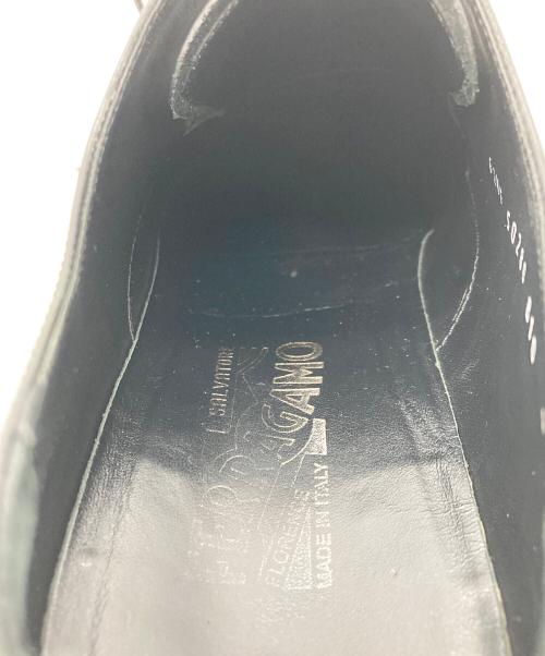 Salvatore Ferragamo（サルヴァトーレ フェラガモ）Salvatore Ferragamo (サルヴァトーレ フェラガモ) レザーシューズ ブラック サイズ:9の古着・服飾アイテム