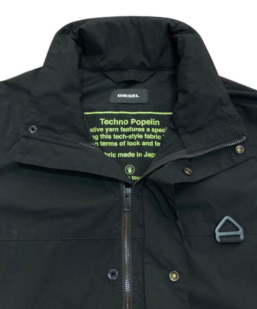 DIESEL（ディーゼル）DIESEL (ディーゼル) スタンドカラーコート J-ACKER-0TAYE　A00029 ブラック サイズ:Sの古着・服飾アイテム