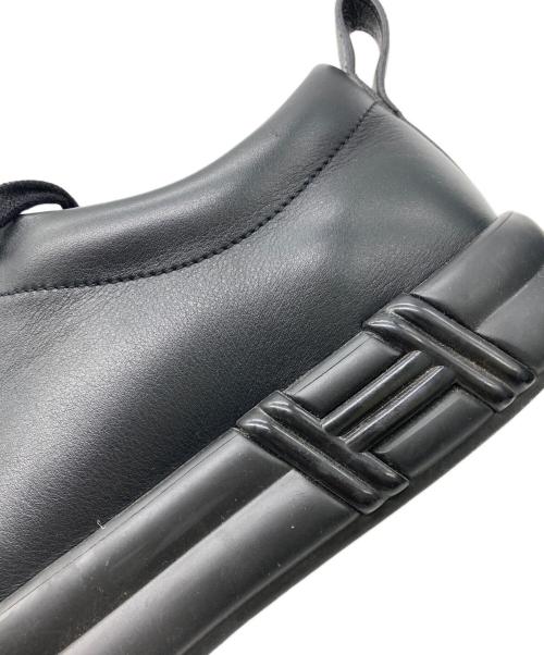 HERMES（エルメス）HERMES (エルメス) ハッピースニーカー ブラック サイズ:36.5の古着・服飾アイテム