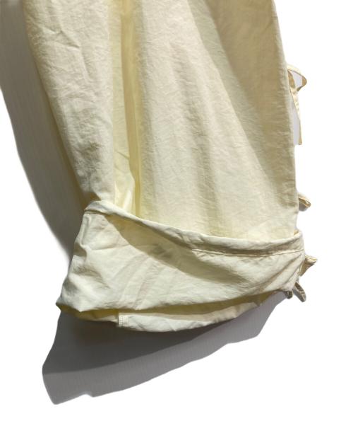 MAISON SPECIAL（メゾンスペシャル）MAISON SPECIAL (メゾンスペシャル) Side Ribbon Voluminous Rompers　21241265313 アイボリー サイズ:38の古着・服飾アイテム