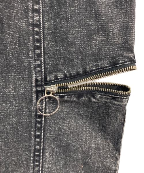 MAISON SPECIAL（メゾンスペシャル）MAISON SPECIAL (メゾンスペシャル) Side Zip Tight Denim Skirt　21231515303 グレー サイズ:38の古着・服飾アイテム