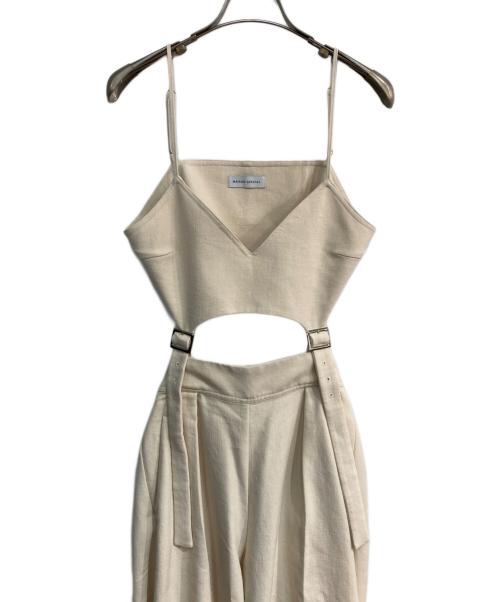 MAISON SPECIAL（メゾンスペシャル）MAISON SPECIAL (メゾンスペシャル) リネンセットオールインワン　21221265403 アイボリー サイズ:38の古着・服飾アイテム