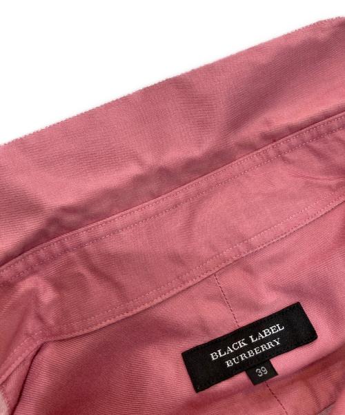 BURBERRY BLACK LABEL（バーバリーブラックレーベル）BURBERRY BLACK LABEL (バーバリーブラックレーベル) ロングスリーブシャツ　D1L10-107-16 ピンク サイズ:39の古着・服飾アイテム