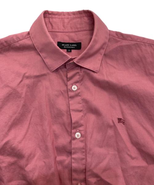 BURBERRY BLACK LABEL（バーバリーブラックレーベル）BURBERRY BLACK LABEL (バーバリーブラックレーベル) ロングスリーブシャツ　D1L10-107-16 ピンク サイズ:39の古着・服飾アイテム