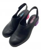 CAMPERカンペール）の古着「ミディアムヒールパンプスTwins　K200833-003」｜ブラック