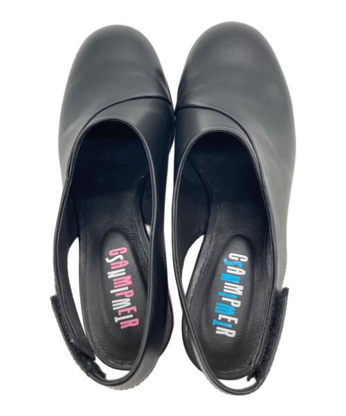 CAMPER（カンペール）CAMPER (カンペール) ミディアムヒールパンプス	Twins　K200833-003 ブラック サイズ:35の古着・服飾アイテム