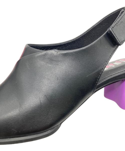 CAMPER（カンペール）CAMPER (カンペール) ミディアムヒールパンプス	Twins　K200833-003 ブラック サイズ:35の古着・服飾アイテム