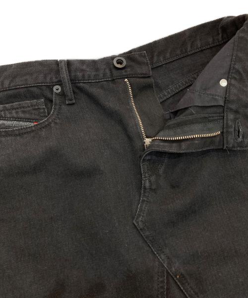 DIESEL（ディーゼル）DIESEL (ディーゼル) デニムデザインスカート　DE-ANGIE ブラック サイズ:26の古着・服飾アイテム