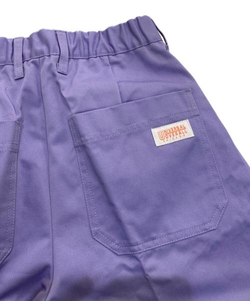 UNIVERSAL OVERALL（ユニバーサルオーバーオール）UNIVERSAL OVERALL (ユニバーサルオーバーオール) B:MING LIFE STORE (ビーミングライフストア) タックワイドパンツ　U2112679BL パープル サイズ:S 未使用品の古着・服飾アイテム
