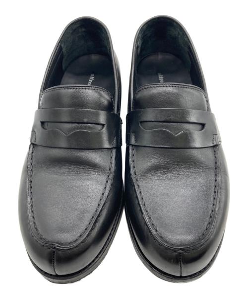 Alfredo BANNISTER（アルフレッドバニスター）alfredo BANNISTER (アルフレッドバニスター) グットイヤーウェルト ローファー　52431022021 ブラック サイズ:40の古着・服飾アイテム