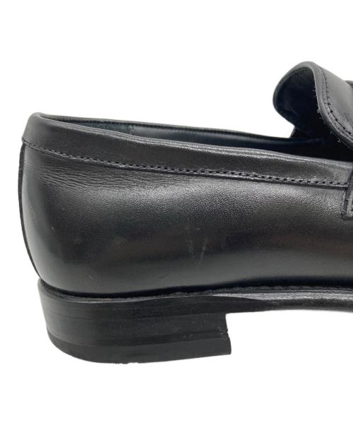 Alfredo BANNISTER（アルフレッドバニスター）alfredo BANNISTER (アルフレッドバニスター) グットイヤーウェルト ローファー　52431022021 ブラック サイズ:40の古着・服飾アイテム