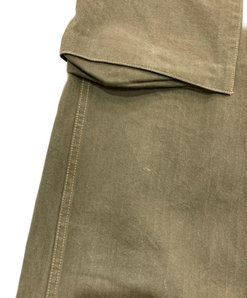 BUZZ RICKSON'S（バズリクソンズ）BUZZ RICKSON'S (バズリクソンズ) U.S.MARINE CORPS HERRINGBONE PANTS　U.S.M.C. M-1944 復刻モデル　BR42340 カーキ サイズ:36の古着・服飾アイテム