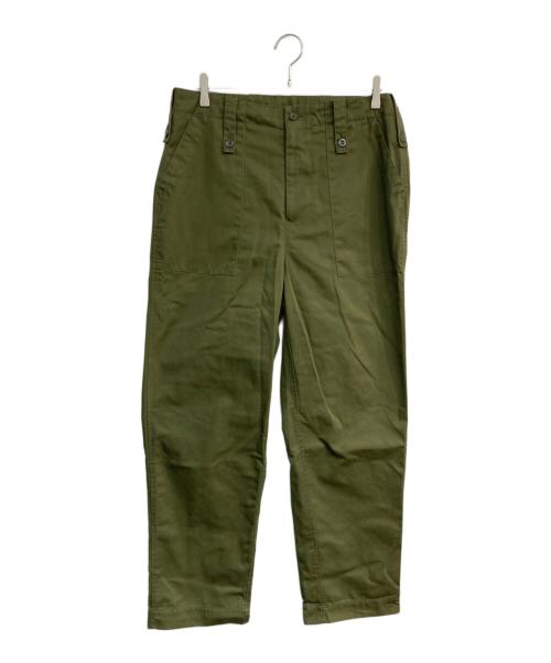 British Army（ブリティッシュアーミー）British Army (イギリス軍) イギリス軍ファティーグパンツ　8405-99-977-0510 オリーブ サイズ:W76×L88の古着・服飾アイテム