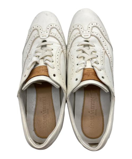 LOUIS VUITTON（ルイ ヴィトン）LOUIS VUITTON (ルイ ヴィトン) オックスフォードシューズ ホワイト サイズ:7の古着・服飾アイテム