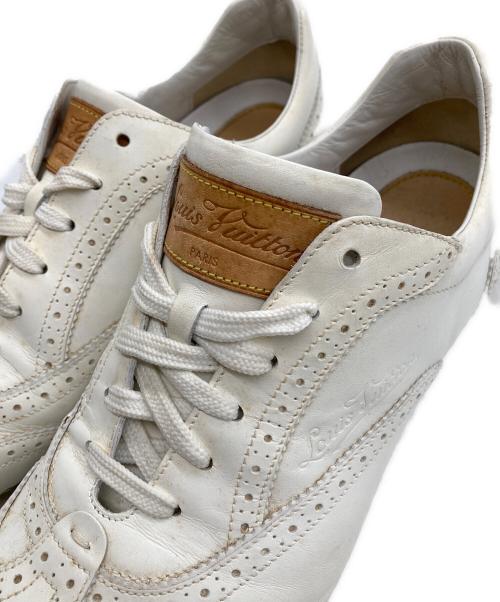 LOUIS VUITTON（ルイ ヴィトン）LOUIS VUITTON (ルイ ヴィトン) オックスフォードシューズ ホワイト サイズ:7の古着・服飾アイテム