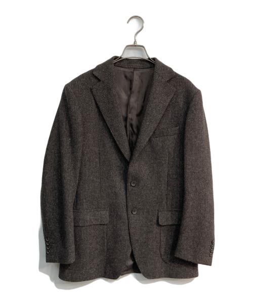 五大陸（ゴタイリク）五大陸 (ゴタイリク) ウールテーラードジャケット　BRITISH WOOL 　BR.GO.GW.0402 ブラウン サイズ:38の古着・服飾アイテム