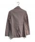 theory luxe (セオリーリュクス) リネン ダブル テーラードジャケット　03-1204101 パープル サイズ:38：5000円