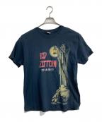 GILDANギルダン）の古着「バンドTシャツ」｜ネイビー