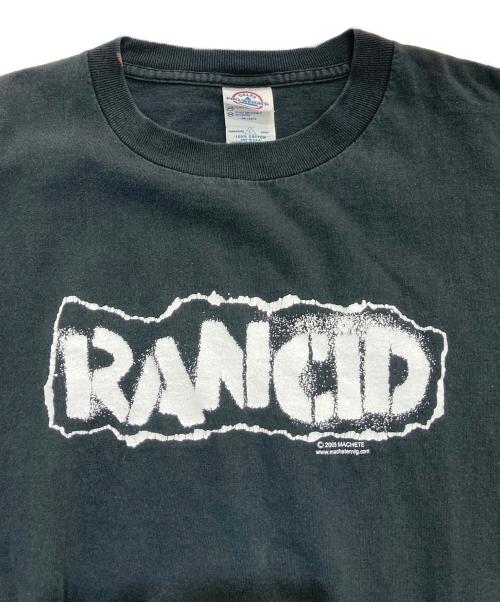 DELTA（デルタ）DELTA (デルタ) バンドTシャツ　RANCID 2003コピーライト ブラック サイズ:Lの古着・服飾アイテム