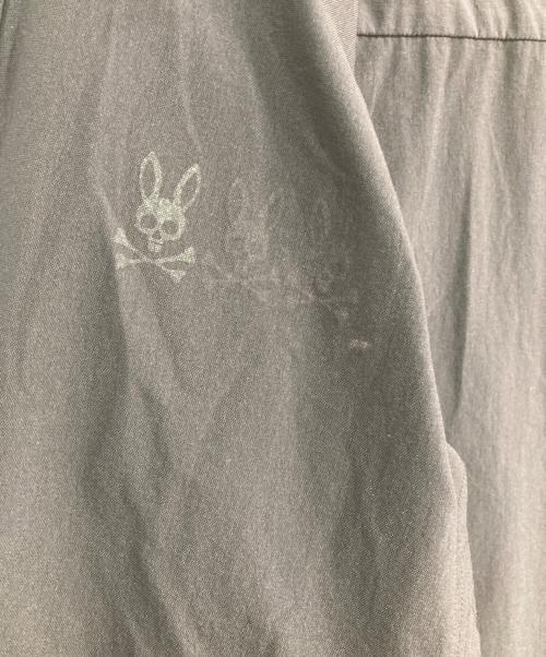 Psycho Bunny（サイコ バニー）Psycho Bunny (サイコ バニー) ナイロンシャツ ネイビー サイズ:XLの古着・服飾アイテム
