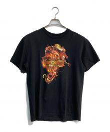 HARLEY-DAVIDSON（ハーレーダビッドソン）の古着「プリントTシャツ」｜ブラック