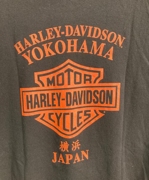 HARLEY-DAVIDSON（ハーレーダビッドソン）HARLEY-DAVIDSON (ハーレーダビッドソン) プリントTシャツ ブラック サイズ:Lの古着・服飾アイテム