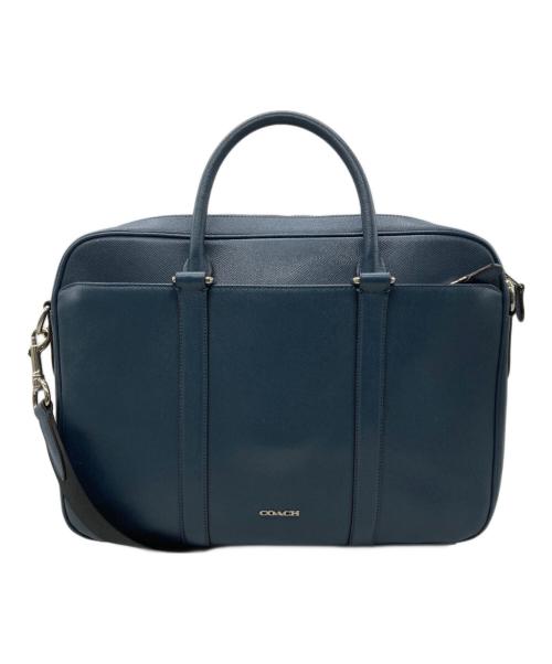 COACH（コーチ）COACH (コーチ) 2WAYブリーフケース ブルーの古着・服飾アイテム