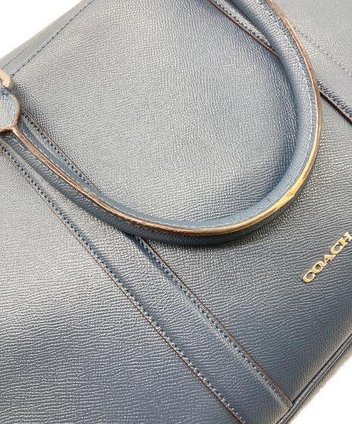 COACH（コーチ）COACH (コーチ) 2WAYブリーフケース ブルーの古着・服飾アイテム