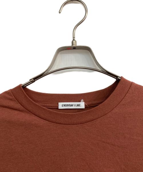 EVERYDAY I LIKE.（エヴリデイ アイ ライク）EVERYDAY I LIKE. (エヴリデイ アイ ライク) vintage Like Tシャツ ブラウン サイズ:Free 未使用品の古着・服飾アイテム