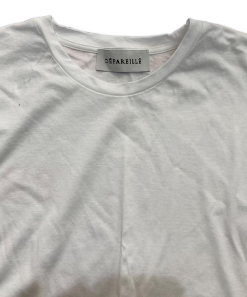 DEPAREILLE（デパリエ）DEPAREILLE (デパリエ) ワイドカットソー　B1133AUB008 ホワイト サイズ:1の古着・服飾アイテム