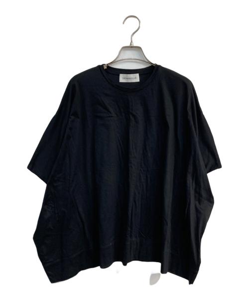 DEPAREILLE（デパリエ）DEPAREILLE (デパリエ) ワイドカットソー　B1133AUB008 ブラック サイズ:1の古着・服飾アイテム